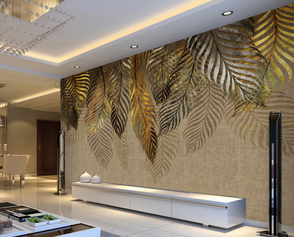 Fototapeta pióra zwisają