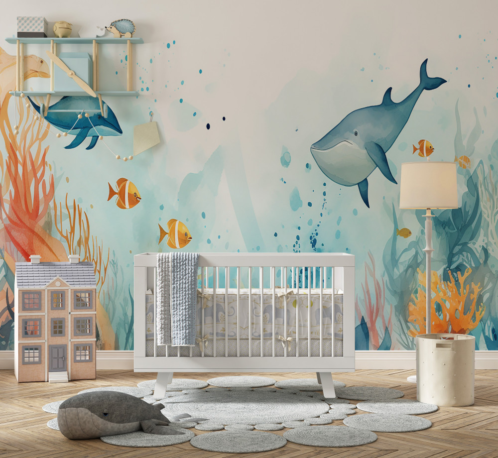 Fototapeta tajemniczy podwodny świat