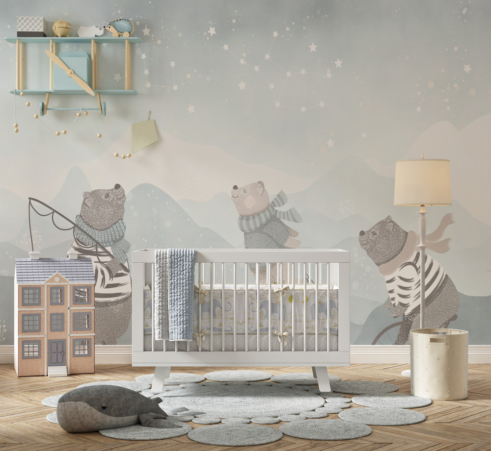 Fototapeta niedźwiedzie na wakacjach