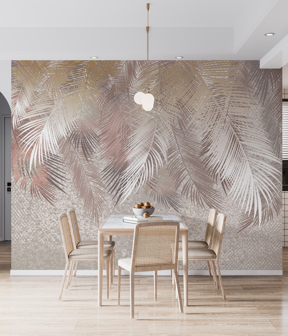 Fototapeta grube pióra docierają do wody