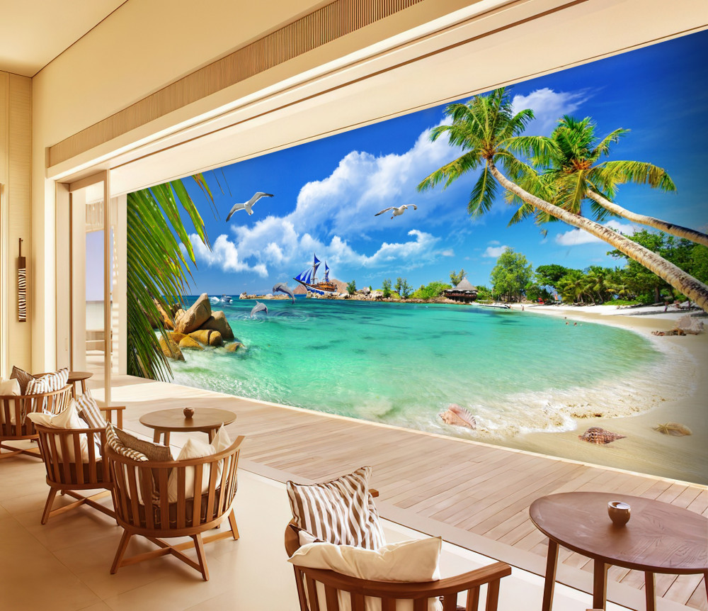 Fototapeta tropikach i oceanach