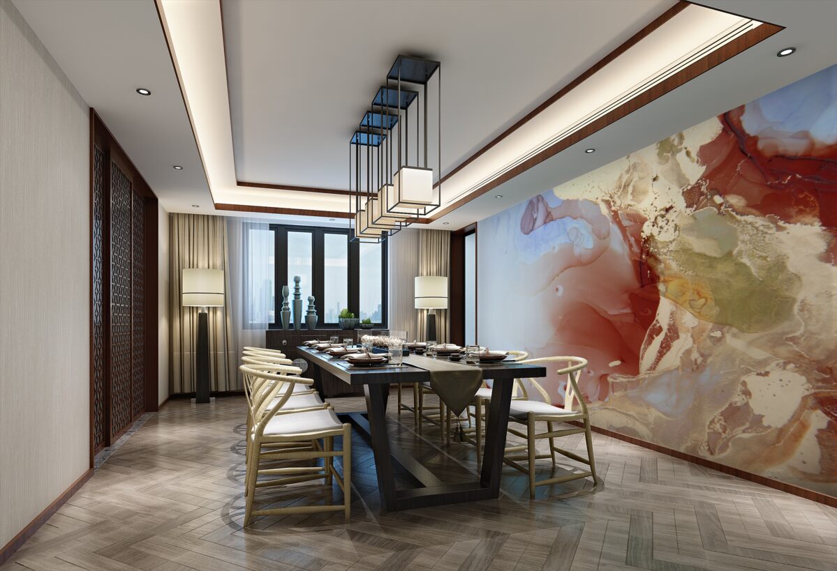 Fototapeta Krople różnych farb