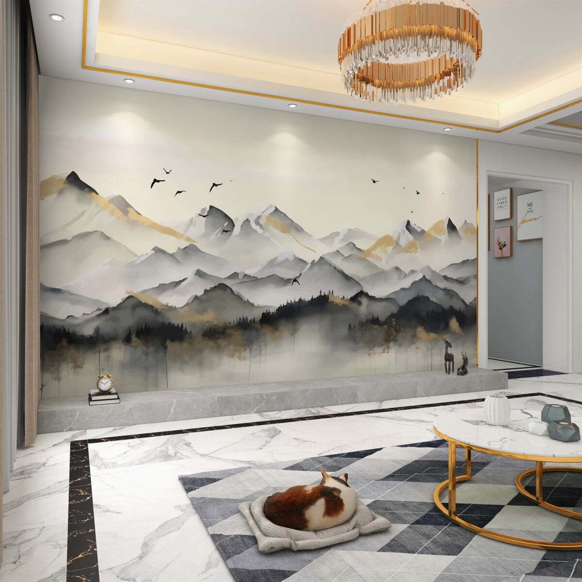 Fototapeta Góry we mgle