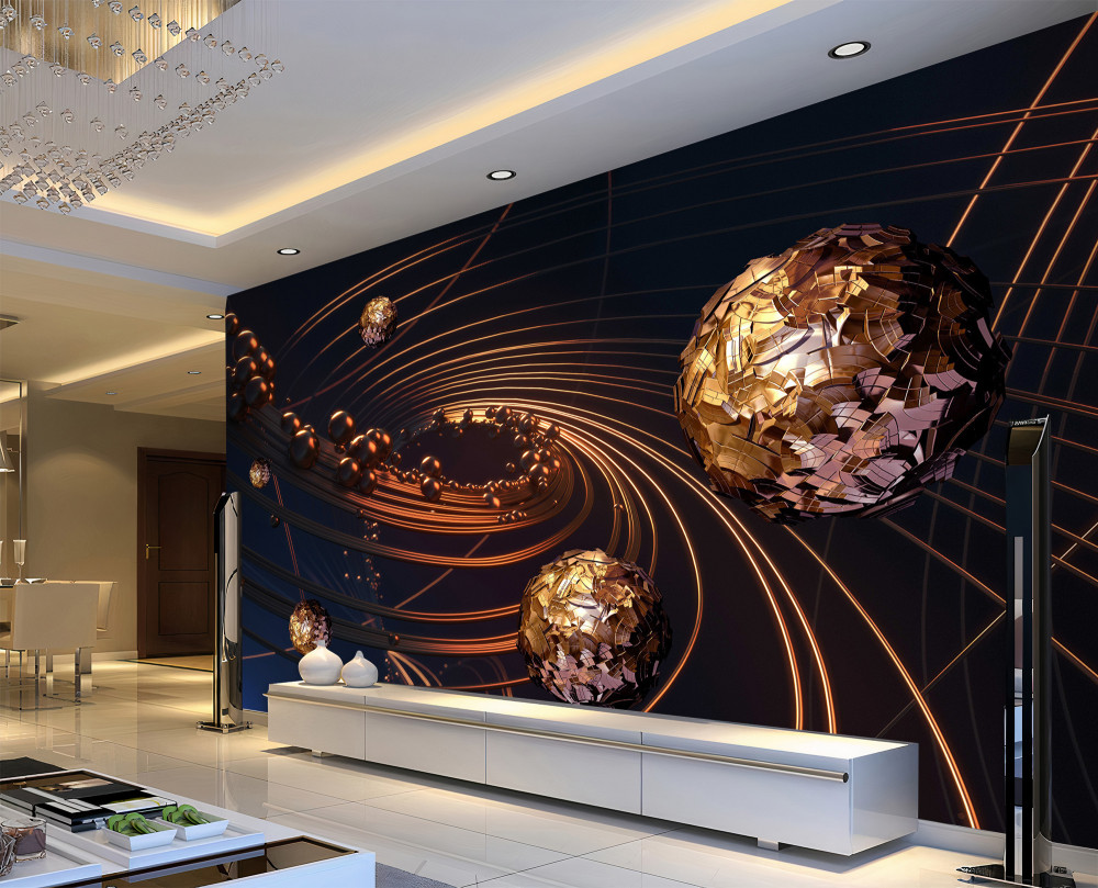 Fototapeta abstrakcja trajektorii obrotu piłki