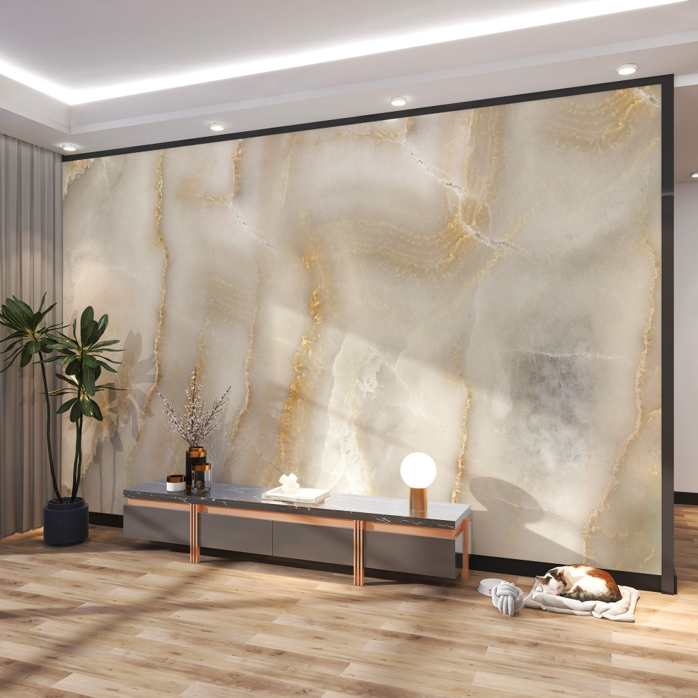 Fototapeta jasnobrązowy kwarc