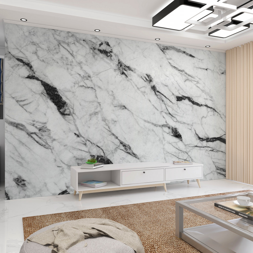 Fototapeta spotkanie białego dymu z niebieskim