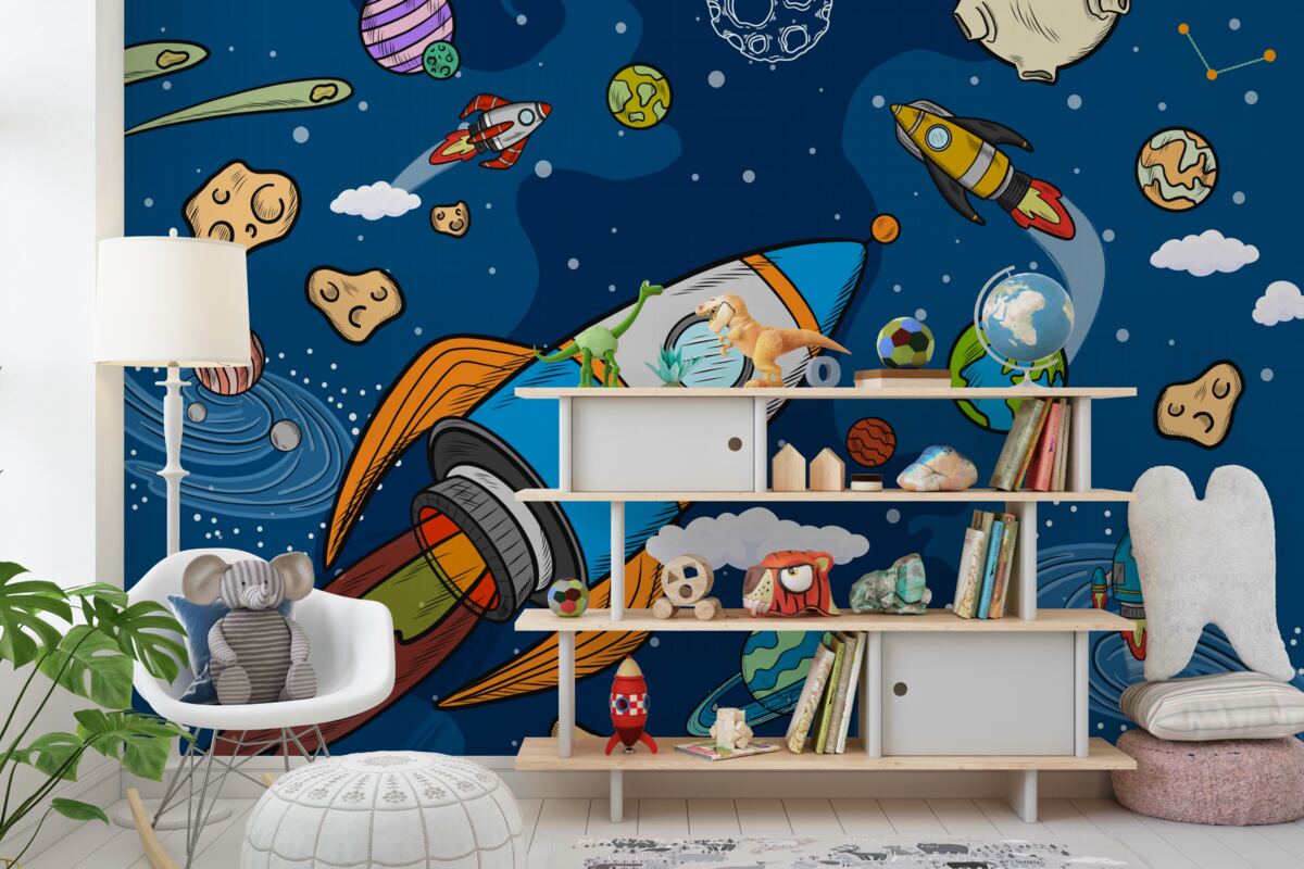 Fototapeta Rakiety w kosmosie