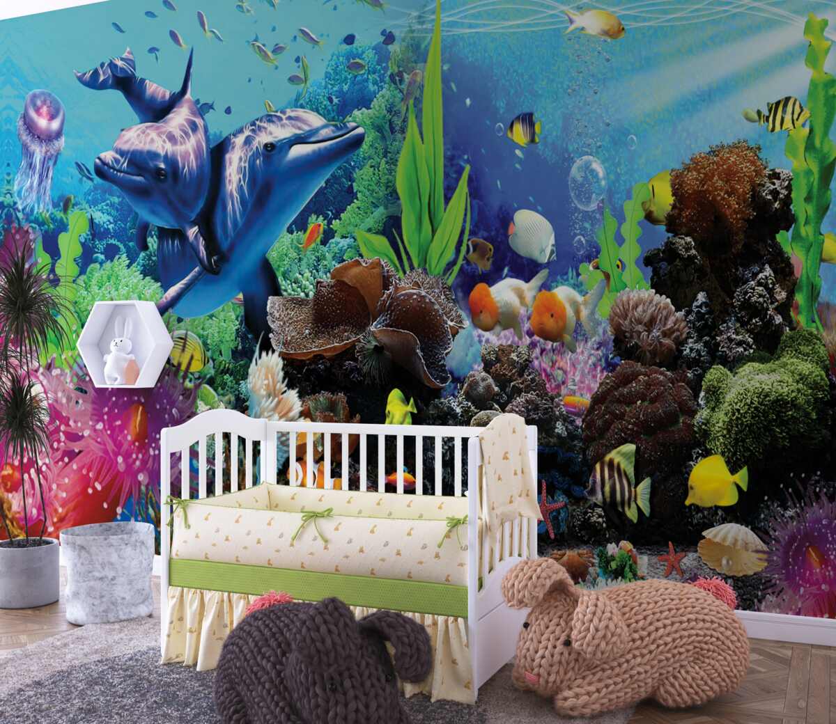 Fototapeta Szczegółowy podwodny świat