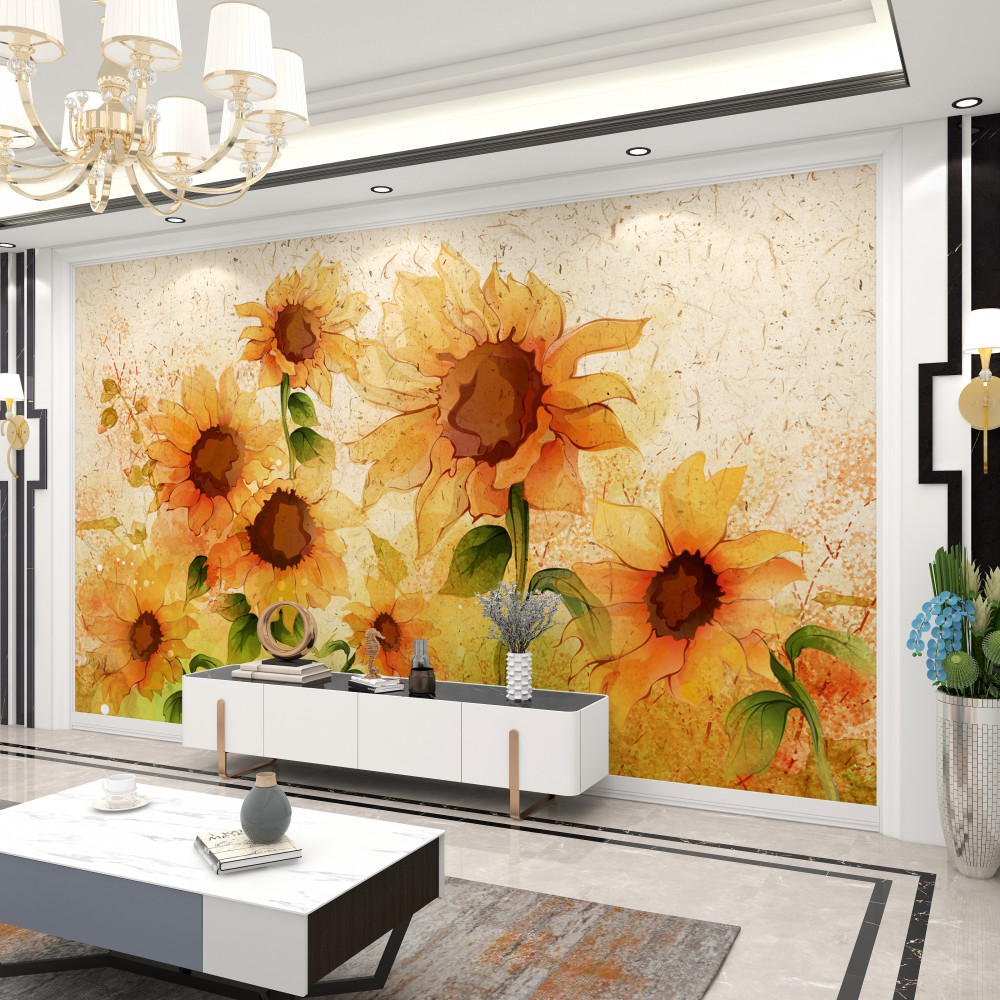 Fototapeta jasnożółty słonecznik