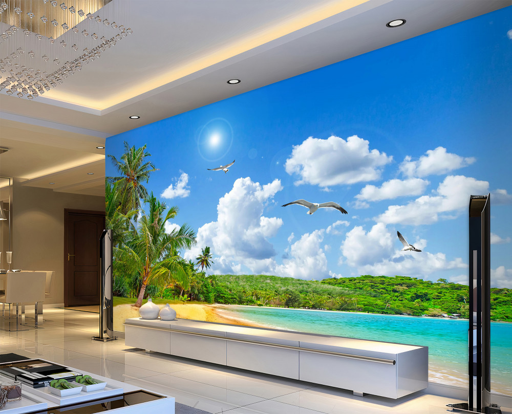 Fototapeta piękna plaża i morze