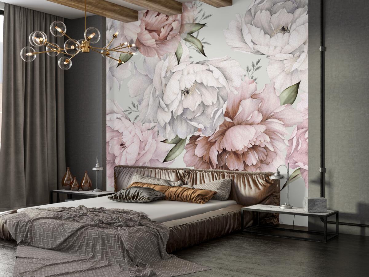 Fototapeta Jasne piwonie