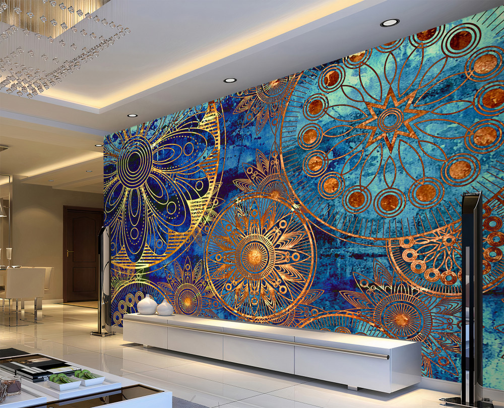 Fototapeta Meble, lazur i projektowanie wnętrz