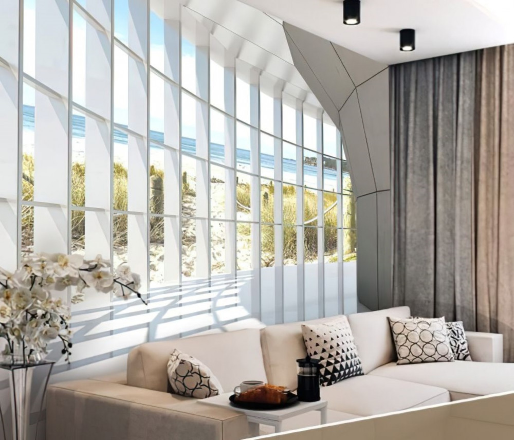 Fototapeta 3d Światło i przyroda na ścianę