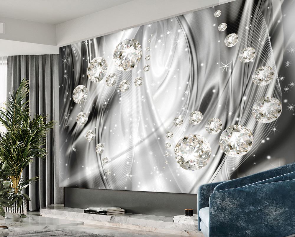 Fototapeta Srebrne błyszczenie