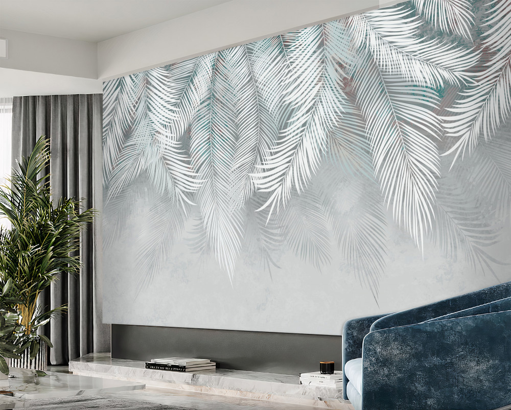 Fototapeta miętowe liście