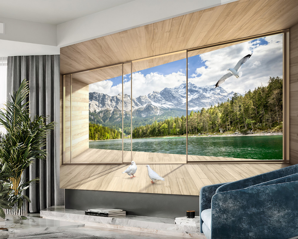 Fototapeta widok na góry