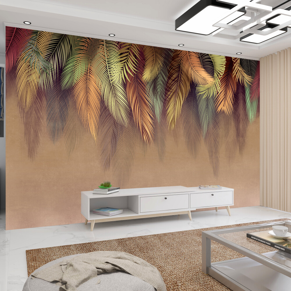 Fototapeta Pióro, różowy i Tapeta