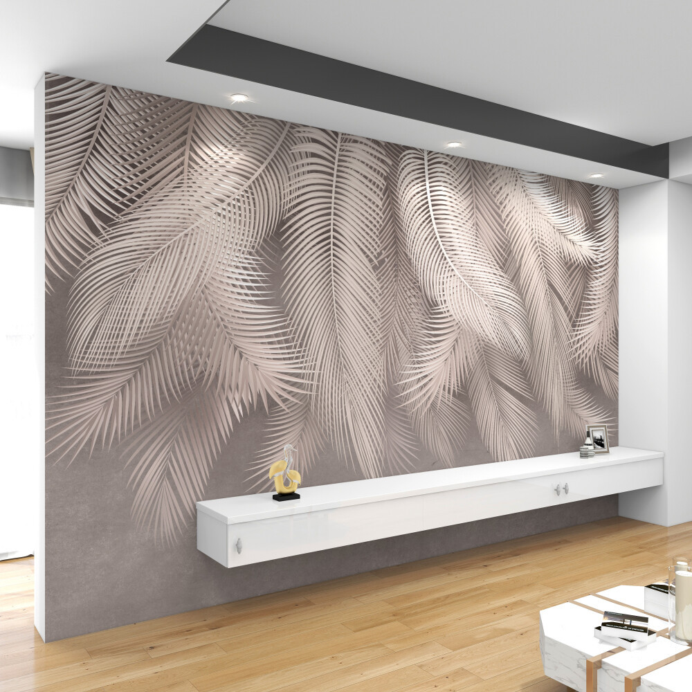 Fototapeta Pióro, różowy i Tapeta