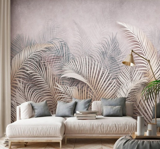 Fototapeta liście palmowe