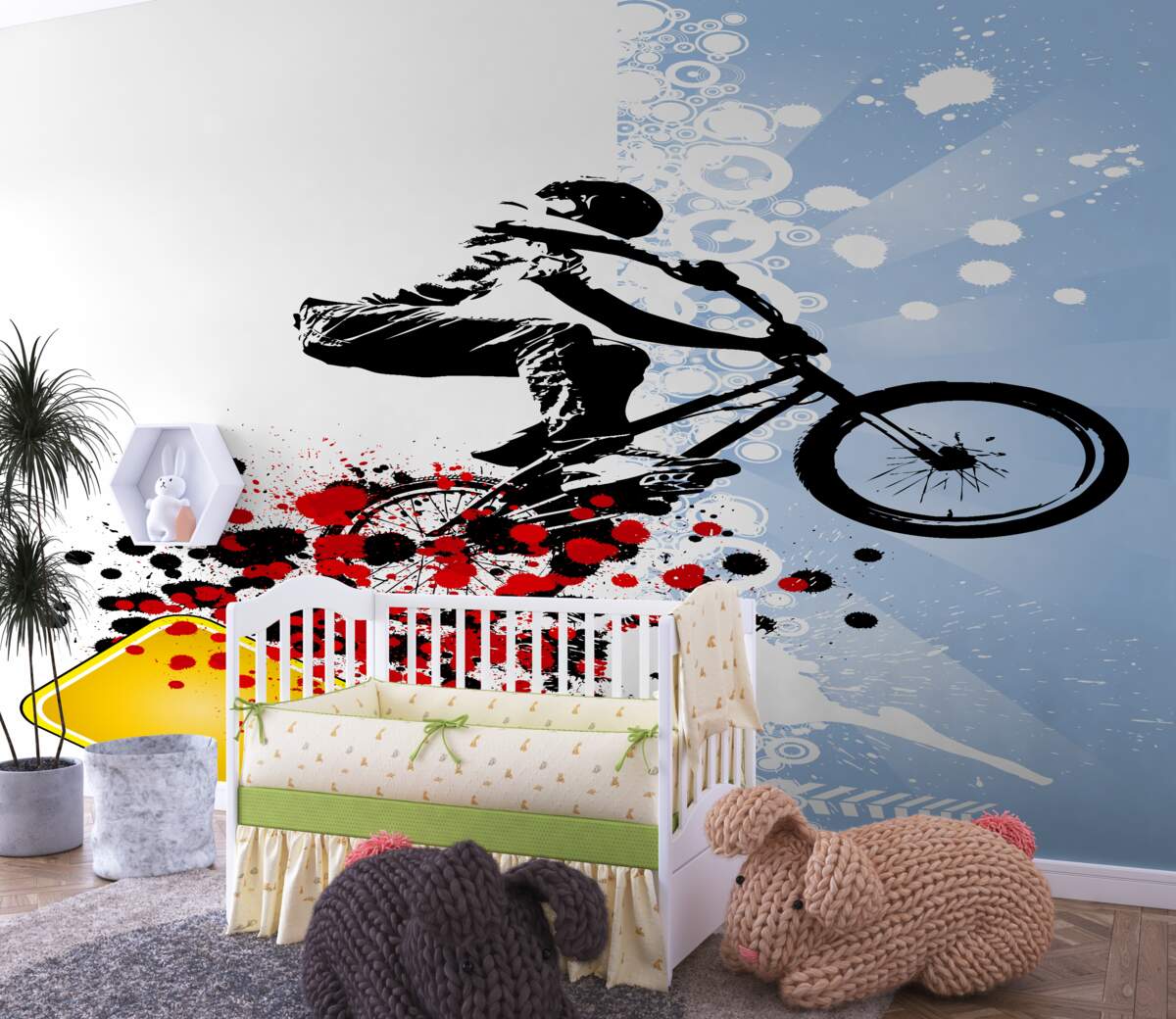 Fototapeta Rowerzysta