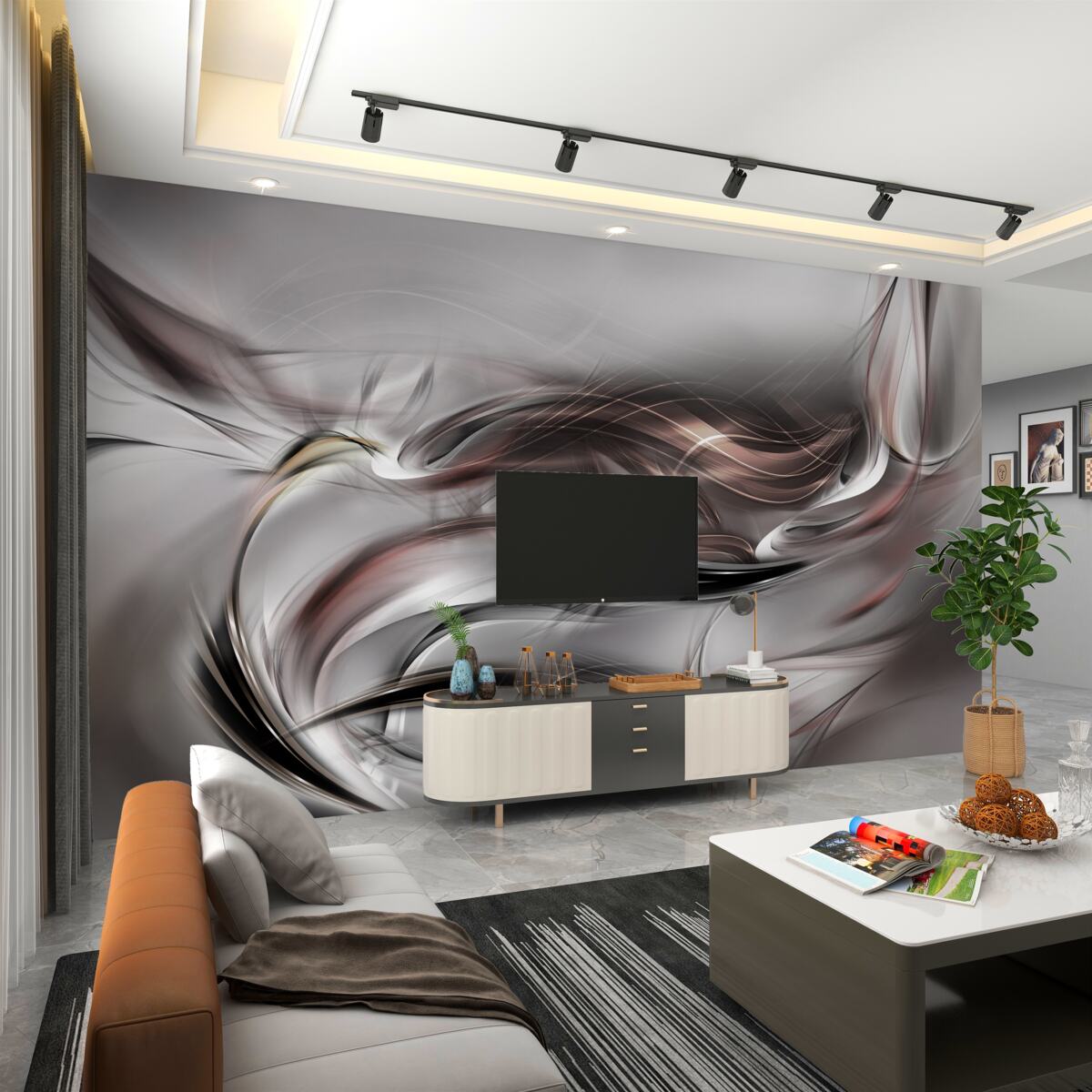 Fototapeta szara abstrakcja