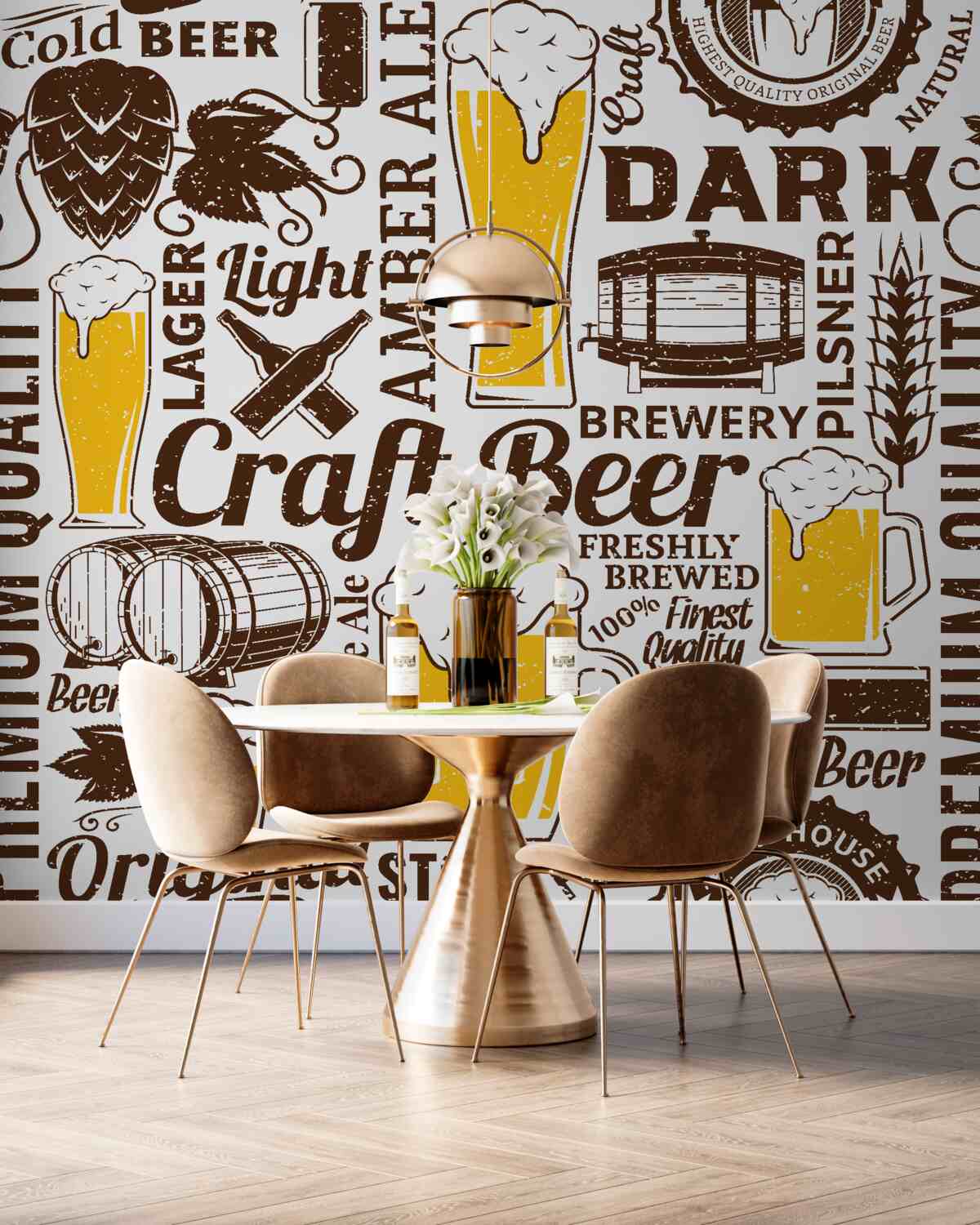 Fototapeta karta piwa