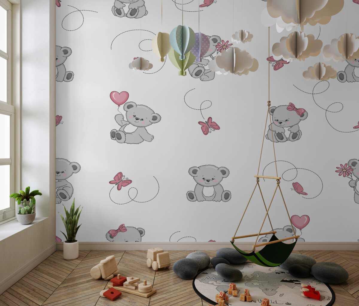 Fototapeta Śliczne młode niedźwiedzie grizzly