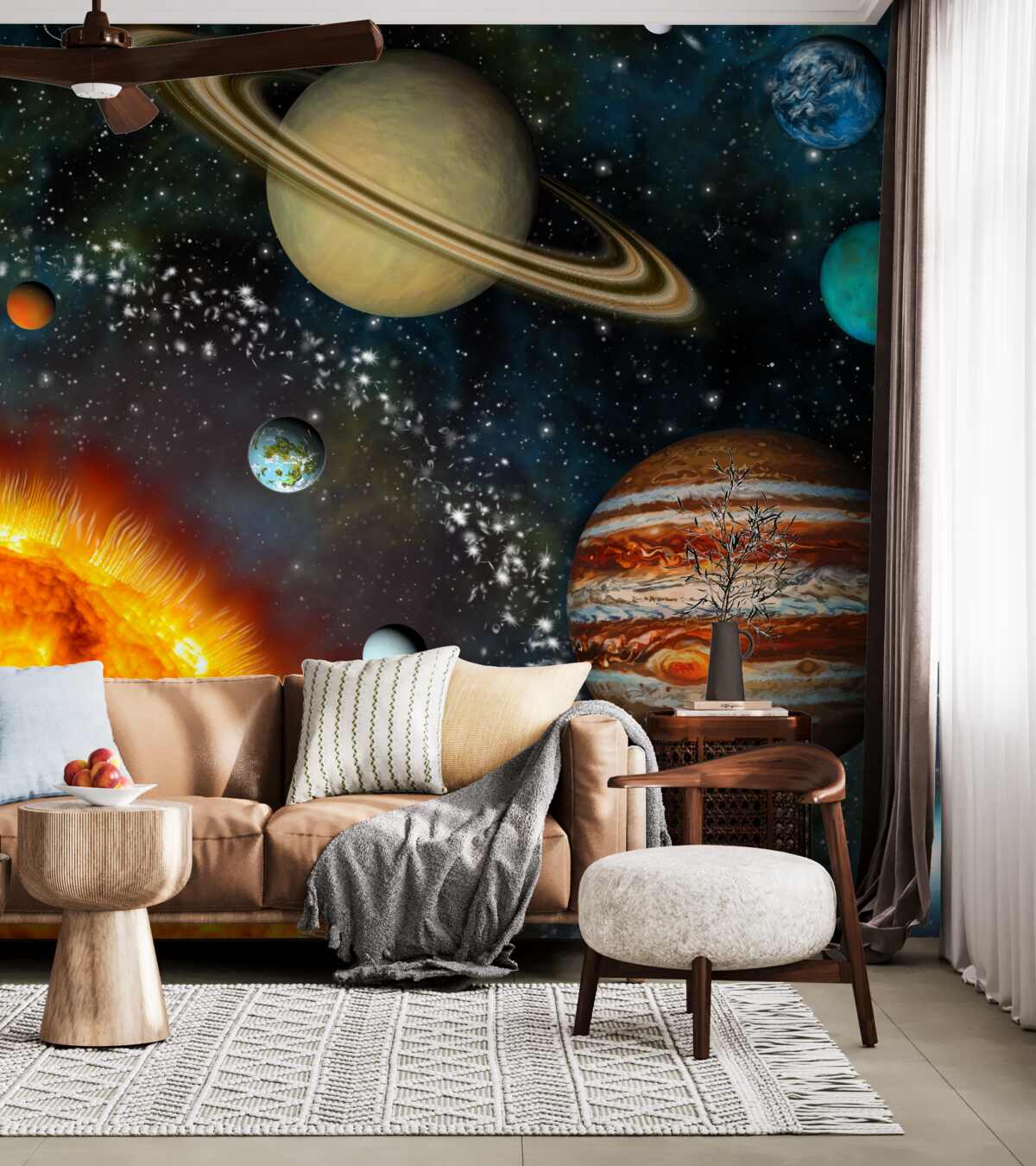 Fototapeta planety wokół słońca