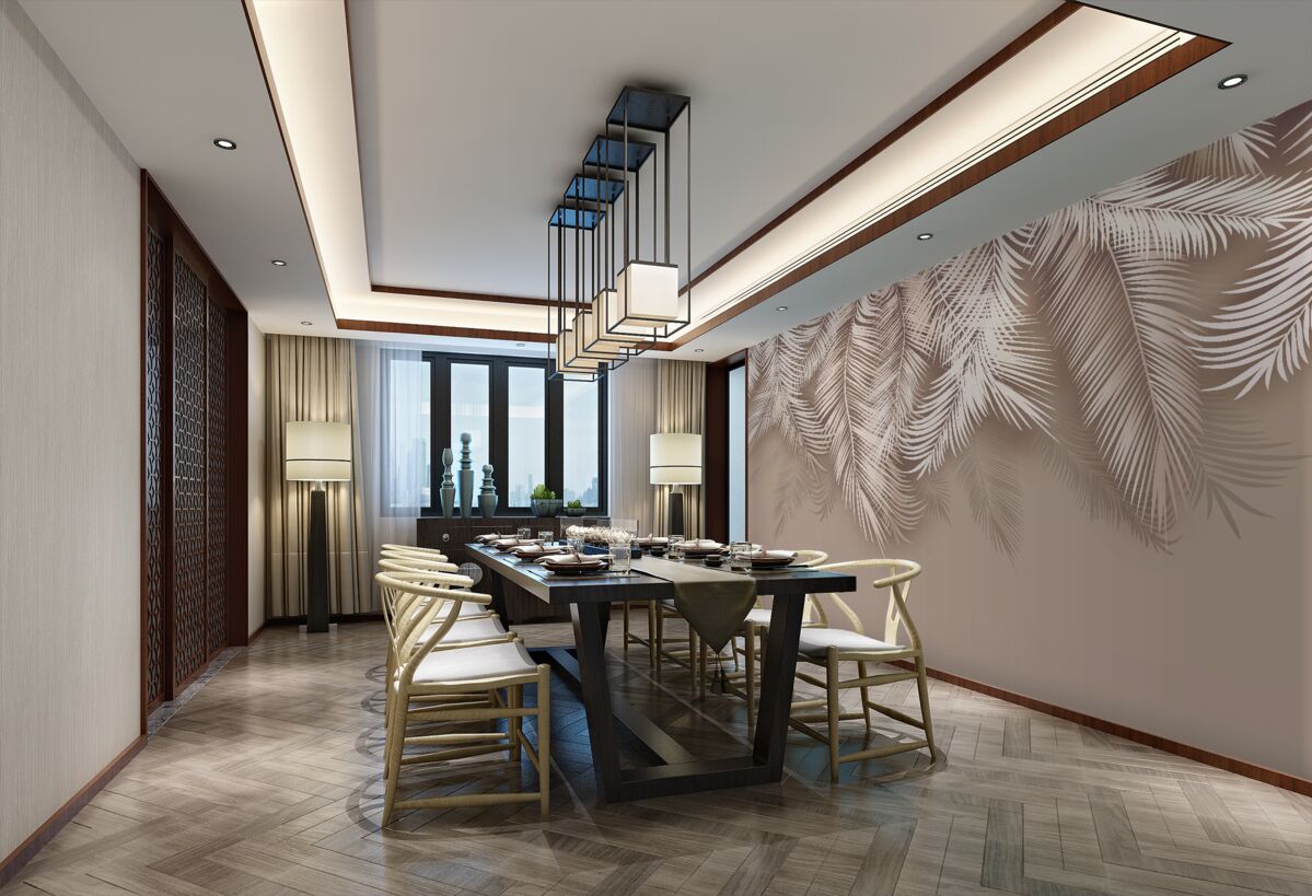 Fototapeta grube liście do góry nogami