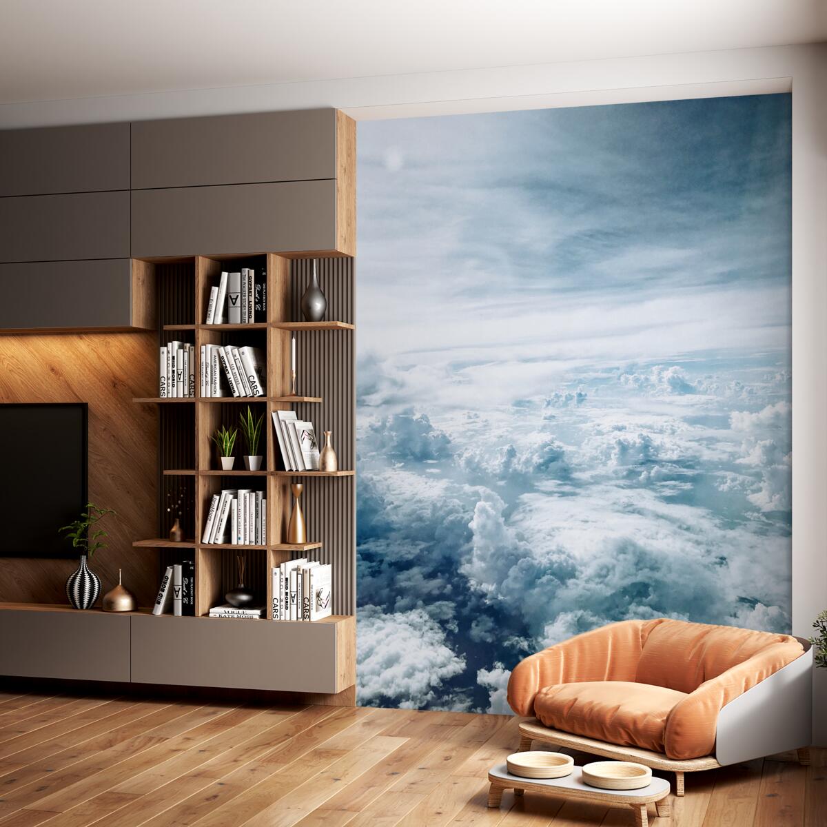 Fototapeta luksusowe chmury w górze