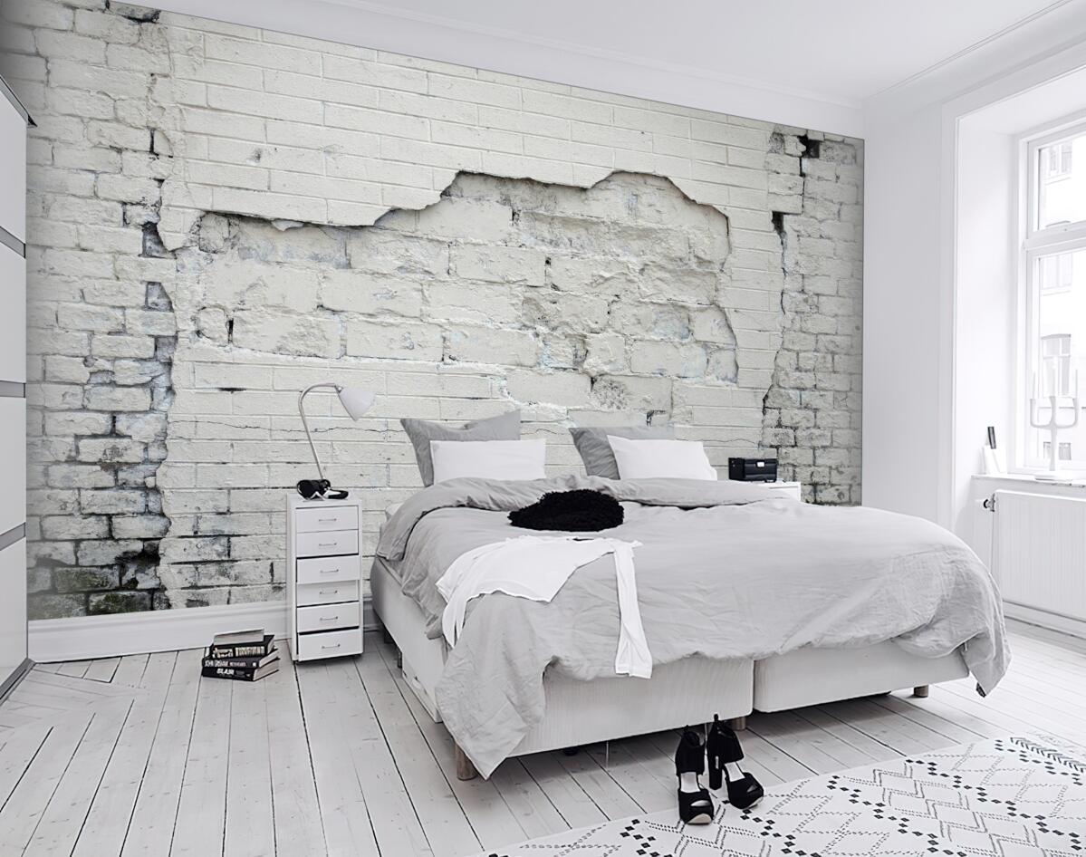 Fototapeta szary kamienny mur