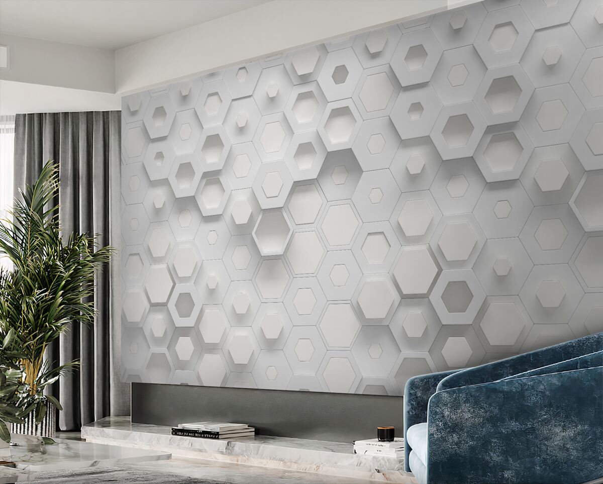 Fototapeta abstrakcyjny plaster miodu