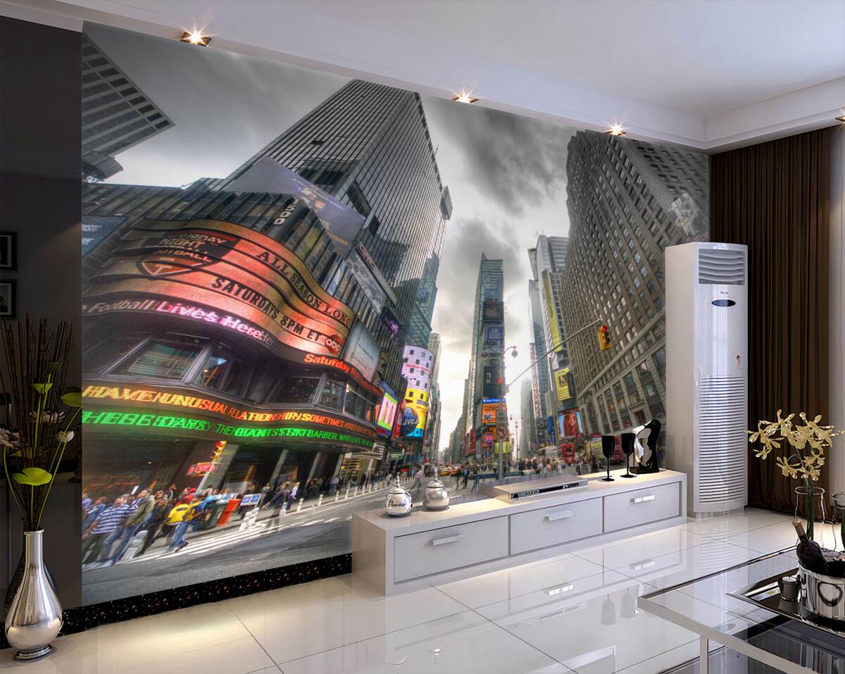 Fototapeta miasto przed burzą