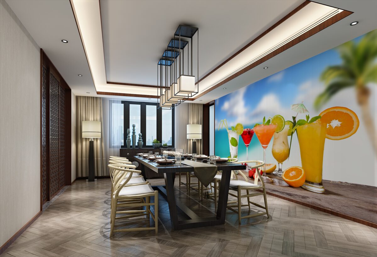 Fototapeta tropikalne letnie napoje