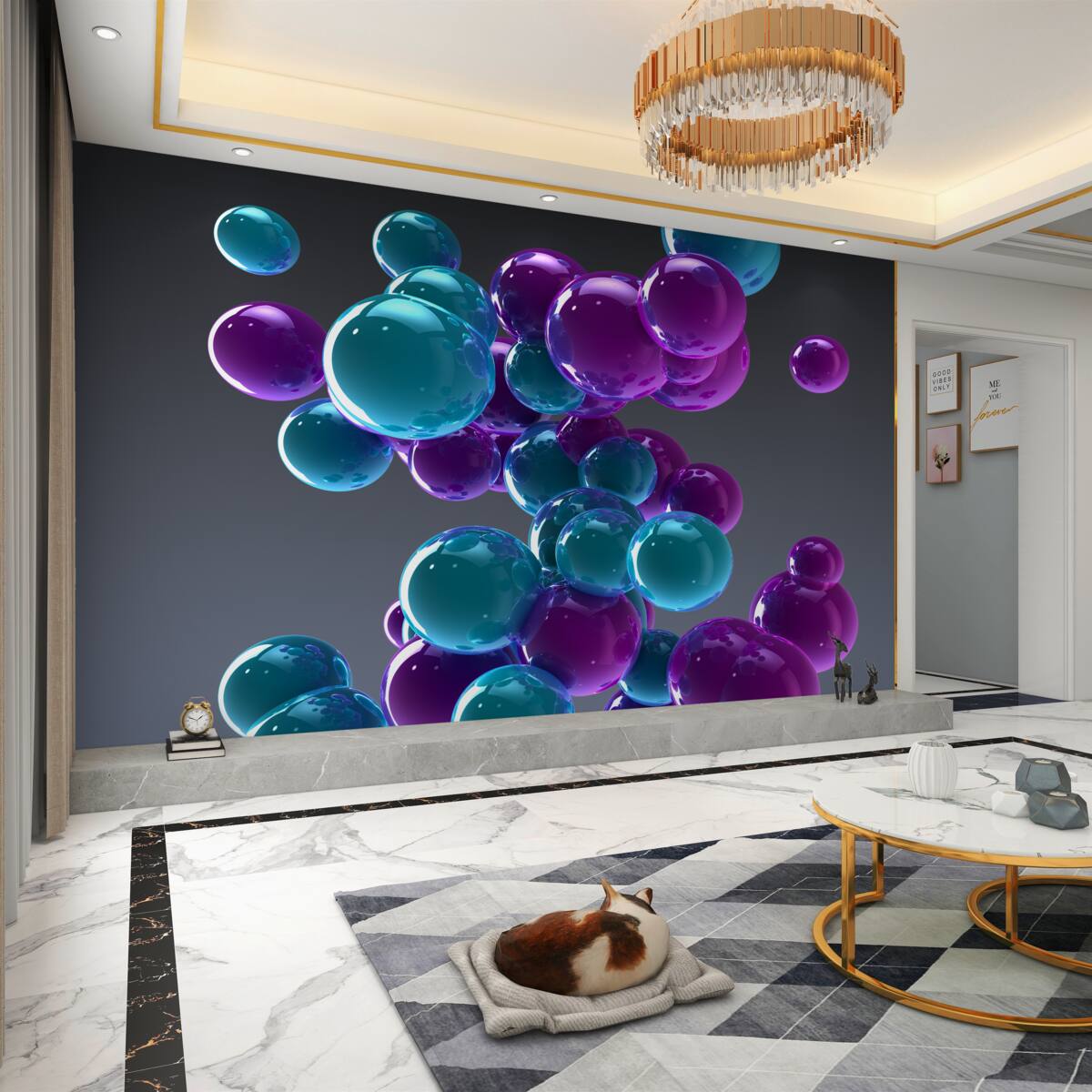 Fototapeta krople wody w pobliżu