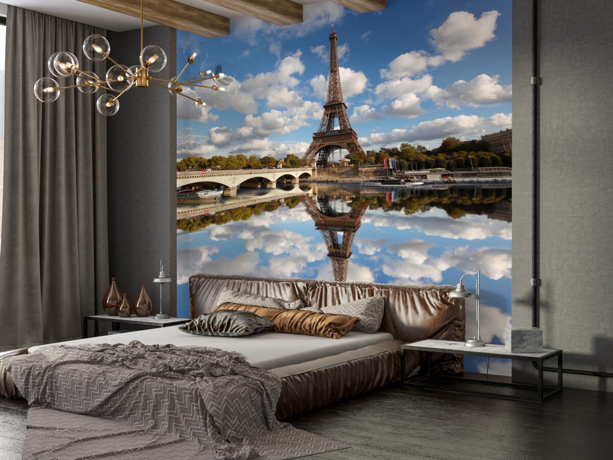 Fototapeta Paryż w lustrze