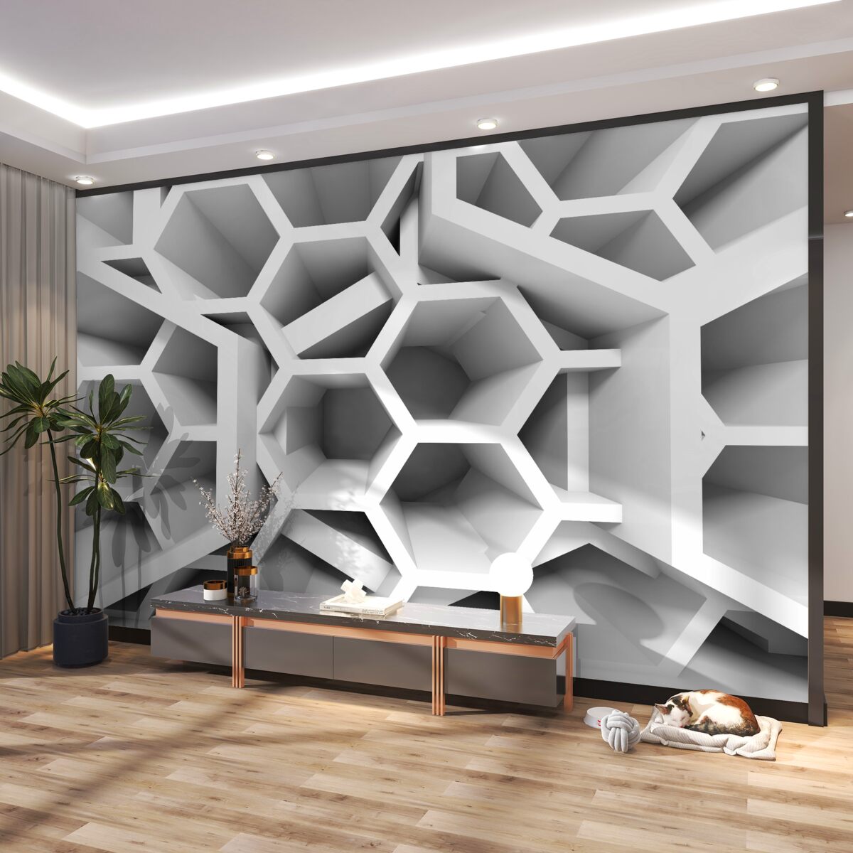 Fototapeta puste prostokątne kształty