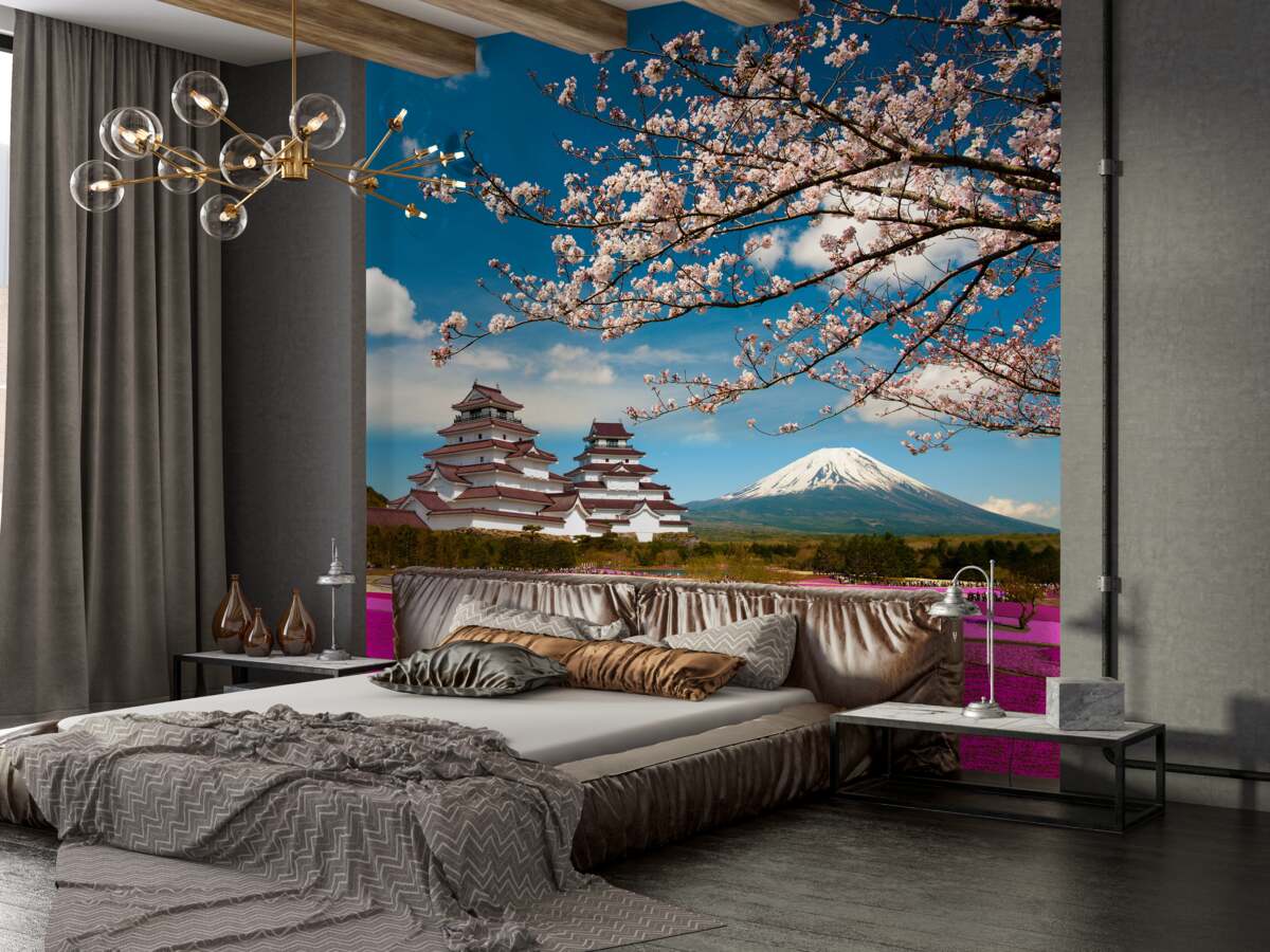 Fototapeta Ogrody japońskie w słoneczny dzień