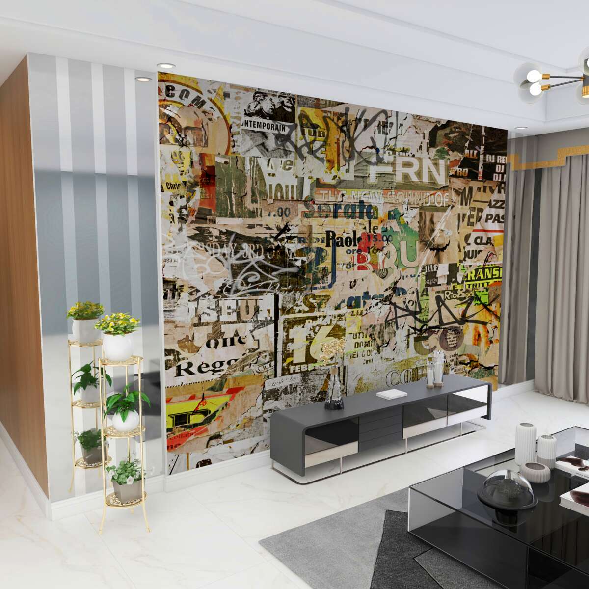 Fototapeta napisy i wskazówki dotyczące trasy