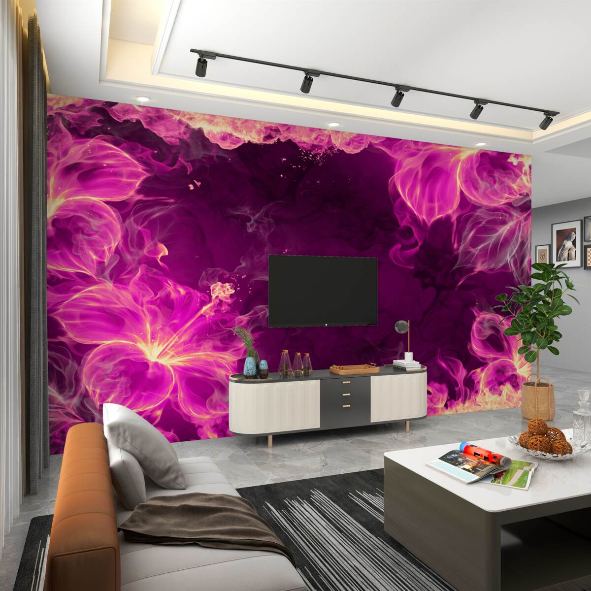 Fototapeta abstrakcyjne pąki kwiatowe bzu