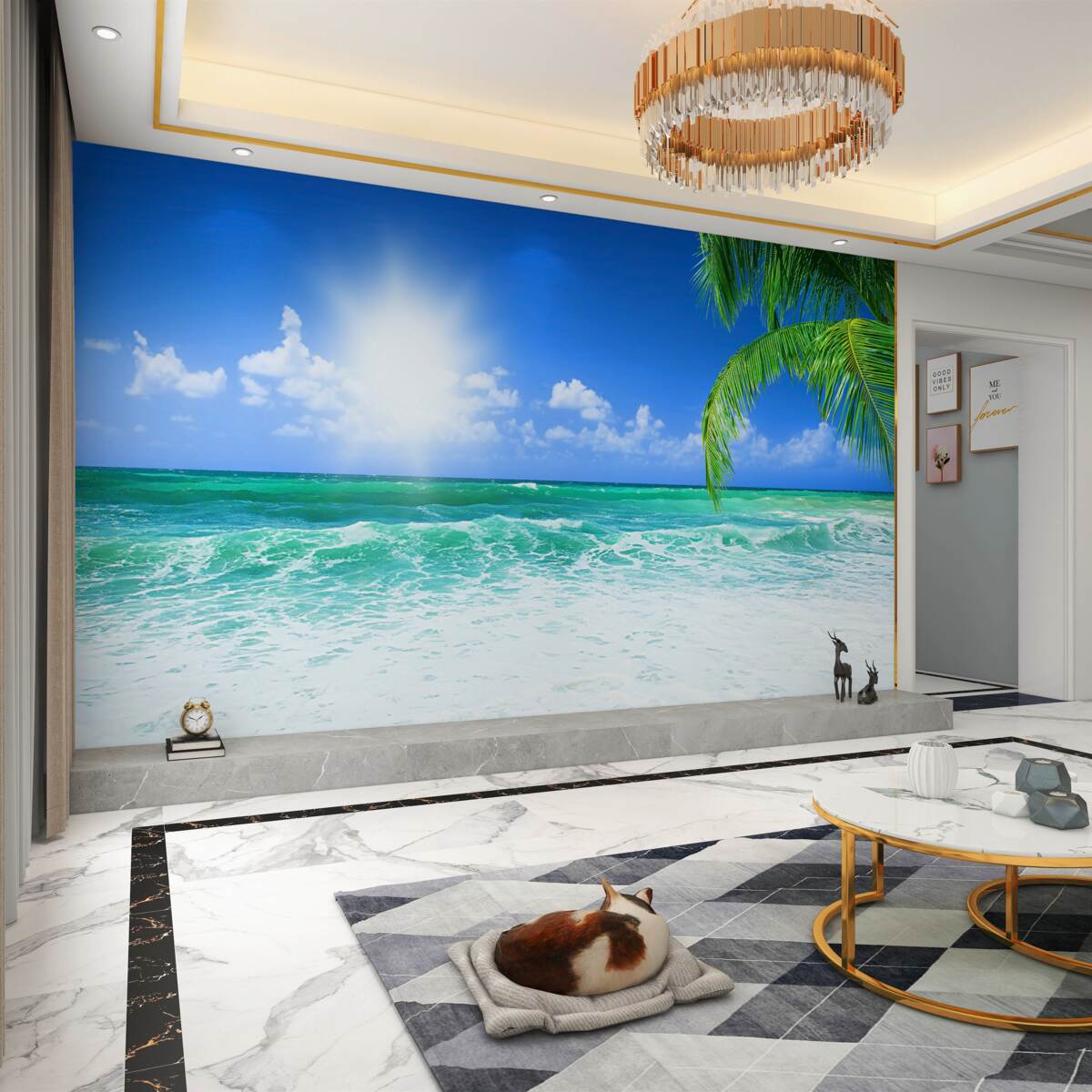 Fototapeta dzienne surfowanie w tropikach