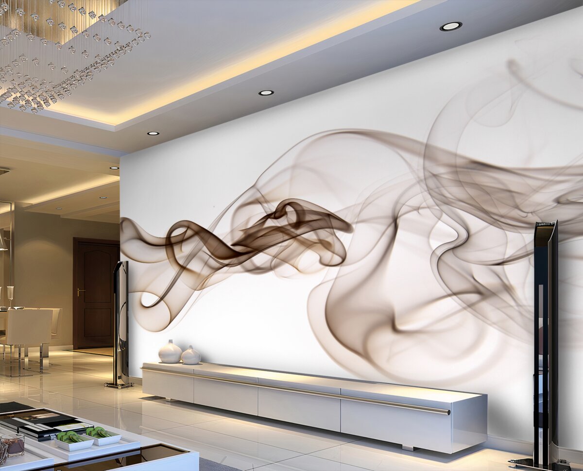 Fototapeta kawa z ekstrakcją mleka