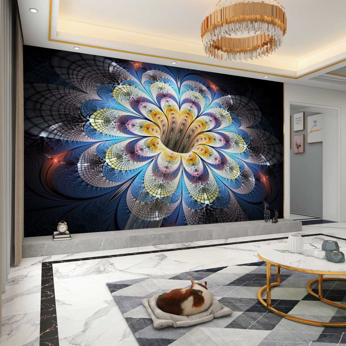 Fototapeta streszczenie kwitnący pączek