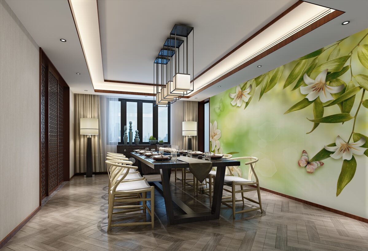 Fototapeta motyle na kwitnących wiosennych kwiatach