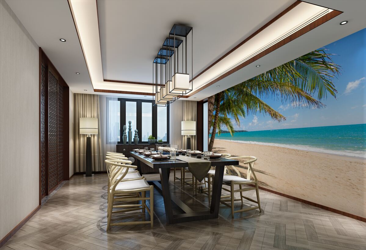 Fototapeta idealna plaża bez ludzi