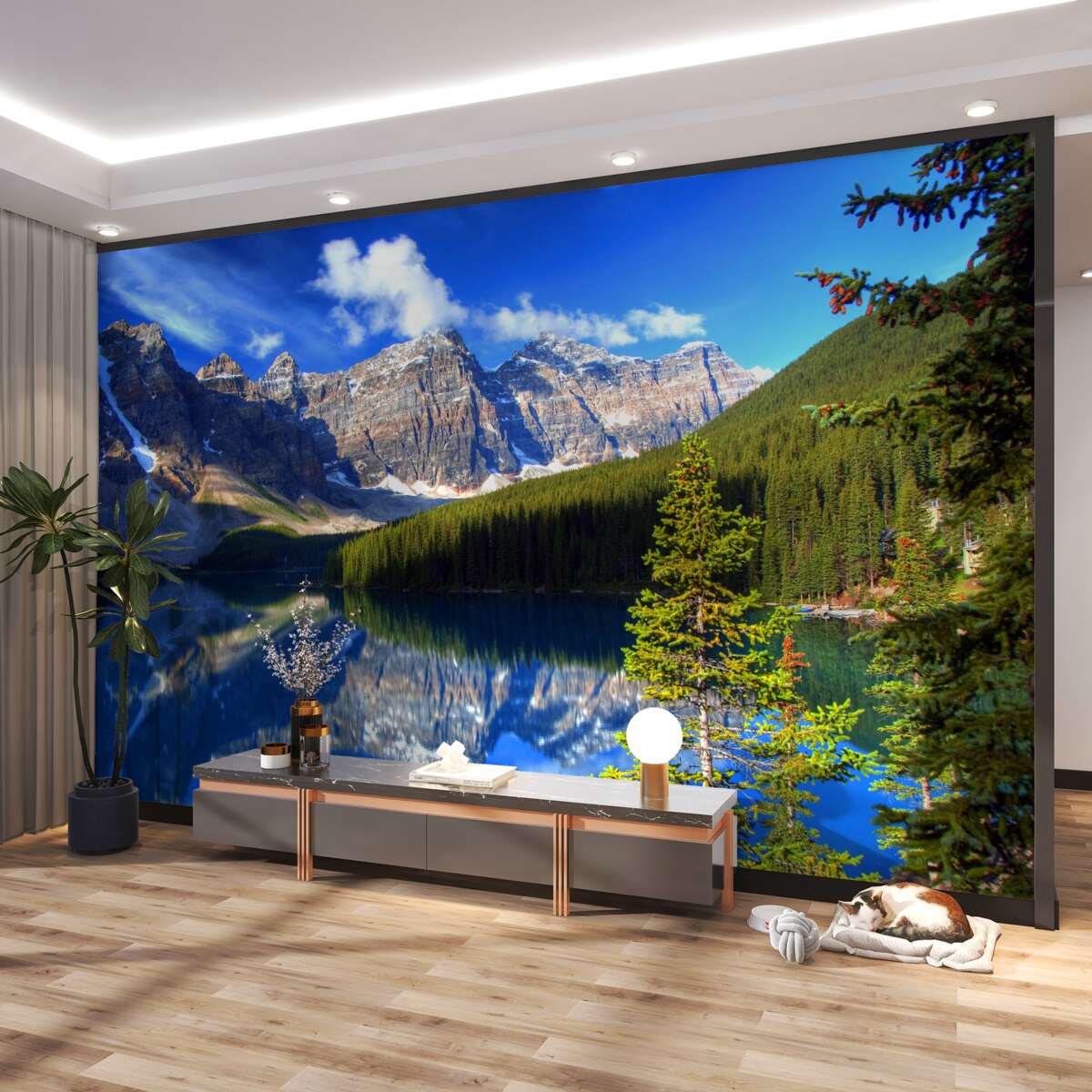 Fototapeta Jezioro Louise w Banff