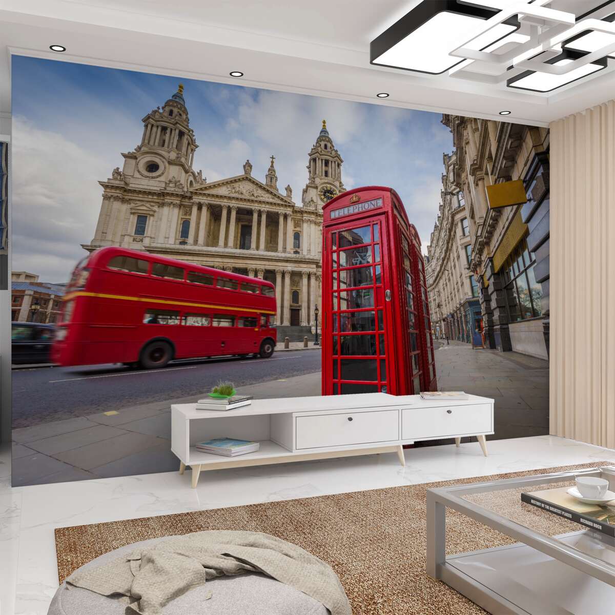 Fototapeta Szczegóły i atrakcje Londynu