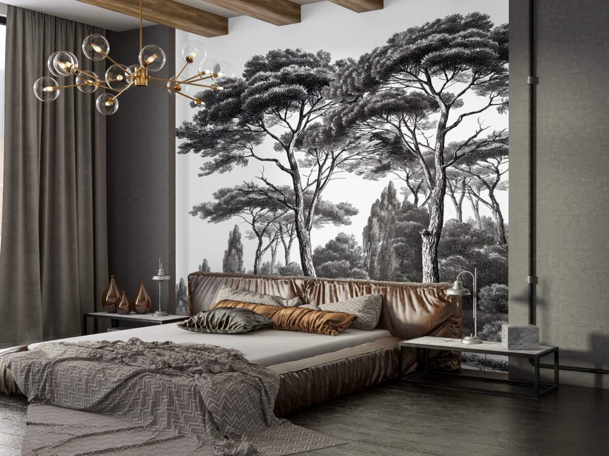 Fototapeta Włoskie sosny