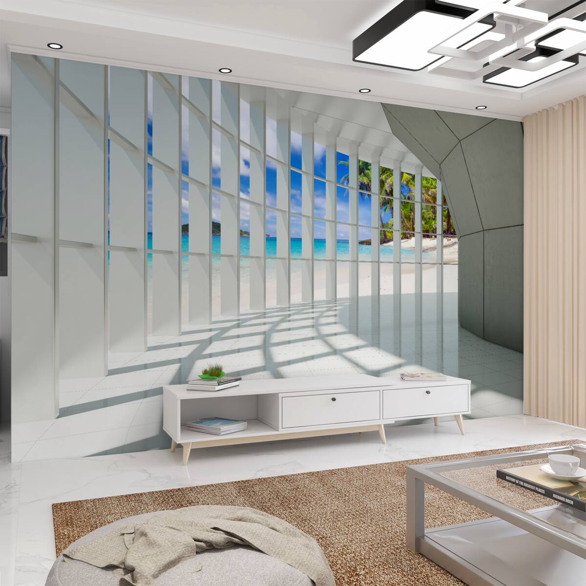 Fototapeta gra światła