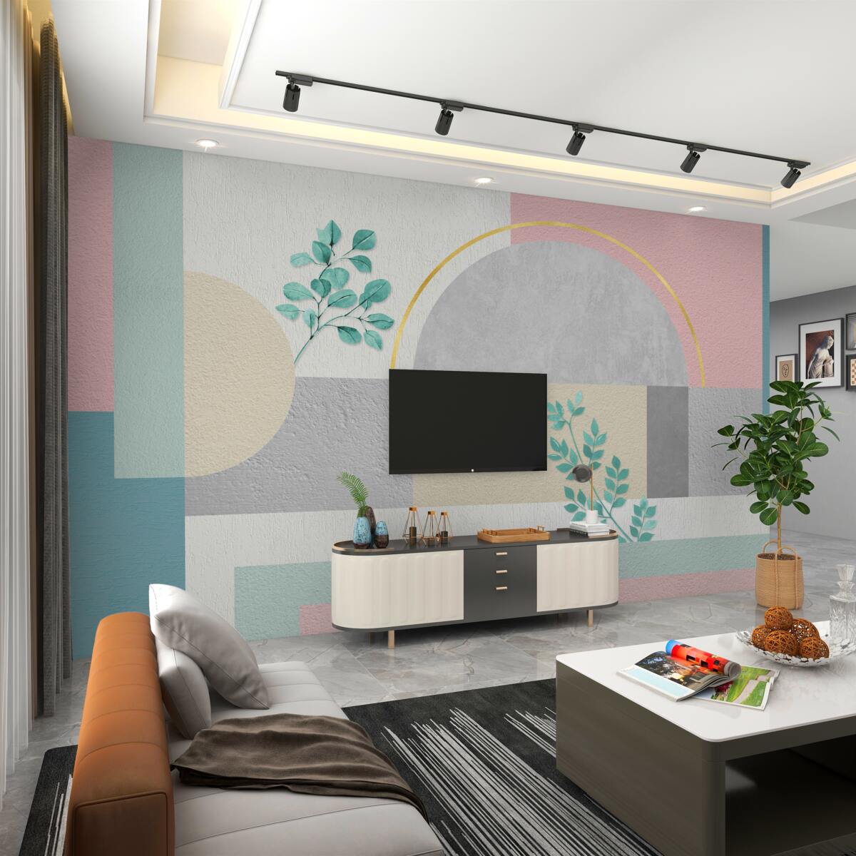 Fototapeta niezwykłe minimalistyczne tło